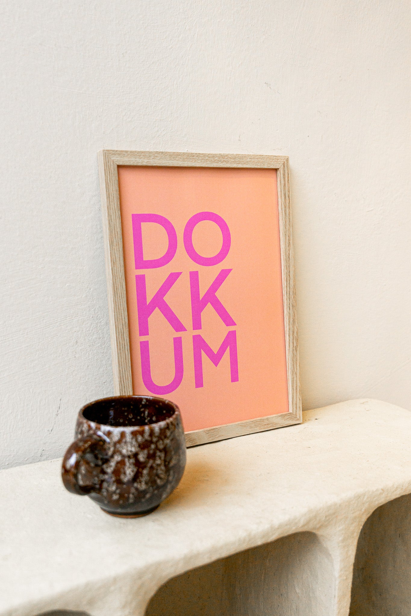 DOKKUM POSTER ROZE