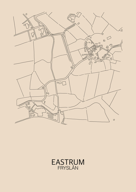 EASTRUM POSTER INGELIJST